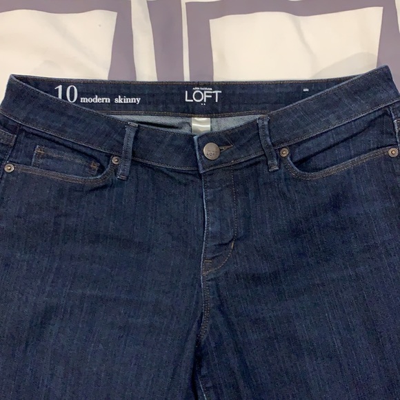 Ann Taylor Loft Modern Skinny Jeans - Picture 3 of 4